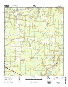 Saint Tammany 2015 topographic map thumbnail