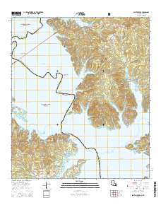 Salter Creek 2015 topographic map thumbnail