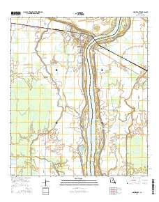 Simmesport 2015 topographic map thumbnail