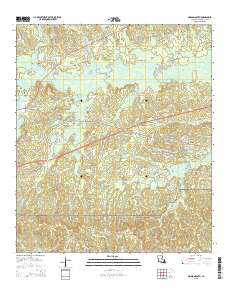 Simpson South 2015 topographic map thumbnail