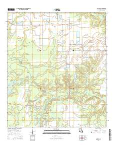 Soileau 2015 topographic map thumbnail