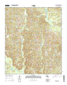 Spearsville 2015 topographic map thumbnail