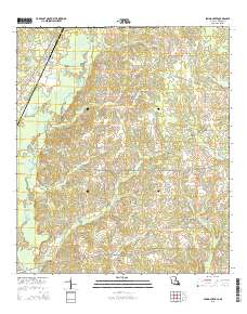 Spring Creek 2015 topographic map thumbnail