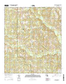 Mount Hermon 2015 topographic map thumbnail