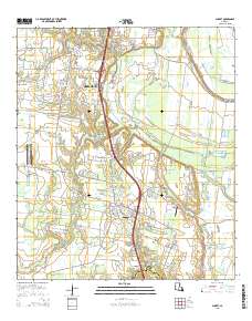 Sunset 2015 topographic map thumbnail