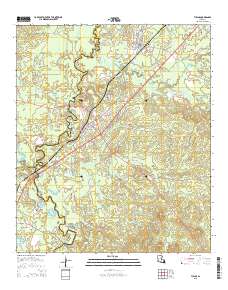 Tullos 2015 topographic map thumbnail