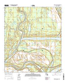 Turnbull Island 2015 topographic map thumbnail