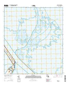 Venice 2015 topographic map thumbnail
