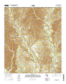 Weyanoke 2015 topographic map thumbnail