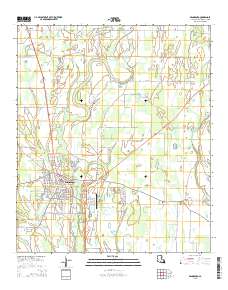 Winnsboro 2015 topographic map thumbnail