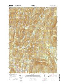 Claremont North 2015 topographic map thumbnail