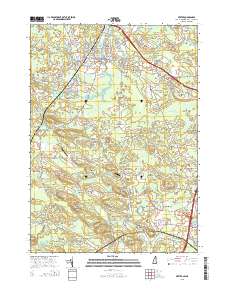 Exeter 2015 topographic map thumbnail