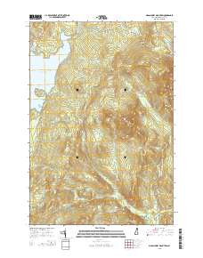 Magalloway Mountain 2015 topographic map thumbnail