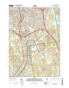 Manchester South 2015 topographic map thumbnail