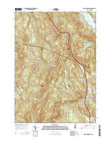 North Grantham 2015 topographic map thumbnail