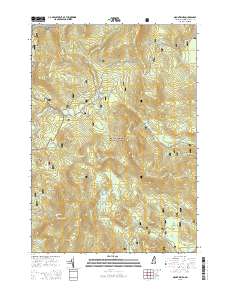 Mount Kineo 2015 topographic map thumbnail