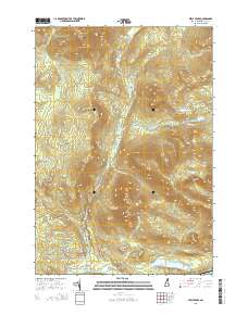 Percy Peaks 2015 topographic map thumbnail