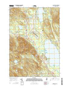 Ossipee Lake 2015 topographic map thumbnail