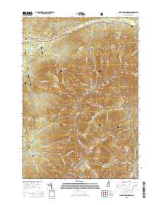 Mount Washington 2015 topographic map thumbnail