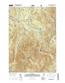 Mount Moosilauke 2015 topographic map thumbnail