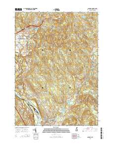 Suncook 2015 topographic map thumbnail
