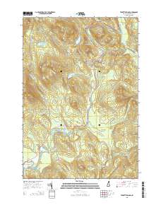 Teakettle Ridge 2015 topographic map thumbnail