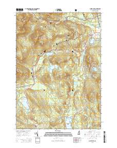 Silver Lake 2015 topographic map thumbnail