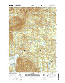 Center Sandwich 2015 topographic map thumbnail