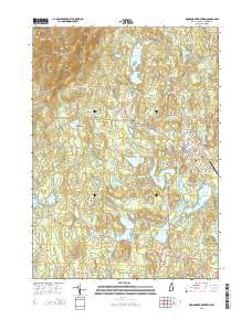 Monadnock Mountain 2015 topographic map thumbnail