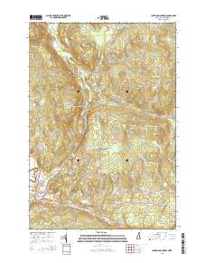Lovering Mountain 2015 topographic map thumbnail