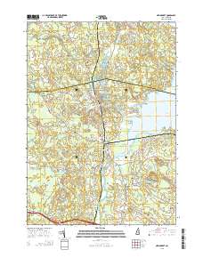 Newmarket 2015 topographic map thumbnail
