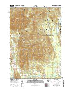 North Conway East 2015 topographic map thumbnail