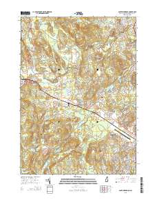 South Merrimack 2015 topographic map thumbnail
