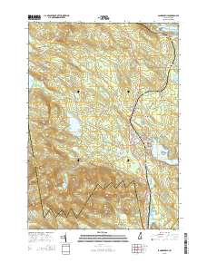 Sanbornville 2015 topographic map thumbnail