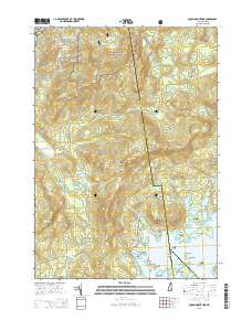 Squam Mountains 2015 topographic map thumbnail