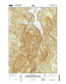 Sunapee Lake South 2015 topographic map thumbnail