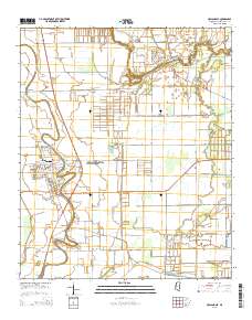 Hollandale 2015 topographic map thumbnail