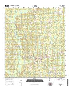 Liberty 2015 topographic map thumbnail