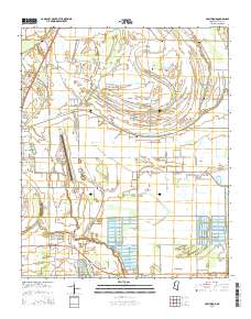 Hollywood 2015 topographic map thumbnail