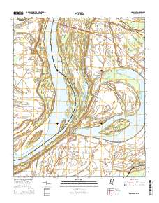 Moon Lake 2015 topographic map thumbnail