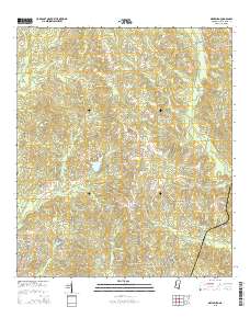 Orvisburg 2015 topographic map thumbnail