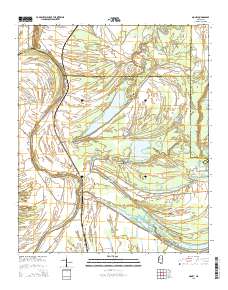 Money 2015 topographic map thumbnail