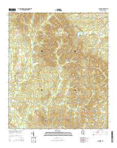 Paulding 2015 topographic map thumbnail