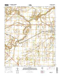 Moorhead 2015 topographic map thumbnail
