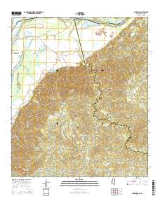 Pine Ridge 2015 topographic map thumbnail
