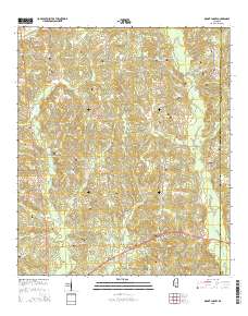 Mount Carmel 2015 topographic map thumbnail