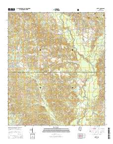 Ovett 2015 topographic map thumbnail