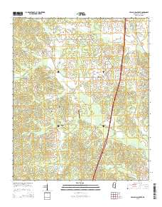 Peachahala Creek 2015 topographic map thumbnail