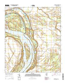 Mayersville 2015 topographic map thumbnail