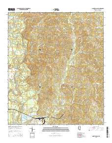 Monticello NE 2015 topographic map thumbnail
